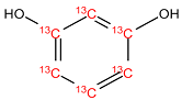 [U-Ring-13C6]-1,3-Dihydroxybenzene